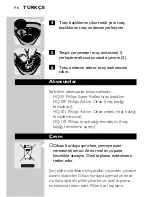 Preview for 94 page of Philips HQ6863 User Manual