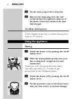 Preview for 4 page of Philips HQ6868 User Manual