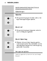 Preview for 38 page of Philips HQ6868 User Manual