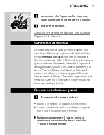 Preview for 69 page of Philips HQ6868 User Manual
