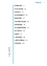 Preview for 1 page of Philips HQ6870 Manual