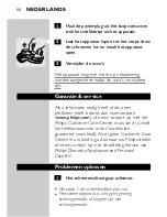 Preview for 48 page of Philips HQ6879 User Manual