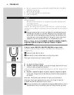 Preview for 58 page of Philips HQ6923 User Manual