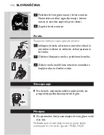 Предварительный просмотр 112 страницы Philips HQ7100 User Manual