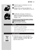 Предварительный просмотр 121 страницы Philips HQ7100 User Manual