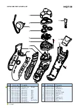 Предварительный просмотр 2 страницы Philips HQ7120 Service Manual