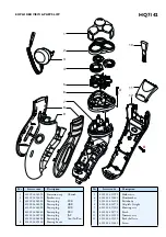 Предварительный просмотр 2 страницы Philips HQ7142 Service Manual