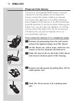 Предварительный просмотр 10 страницы Philips HQ7150 User Manual