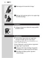 Preview for 42 page of Philips HQ7150 User Manual