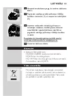 Preview for 99 page of Philips HQ7150 User Manual