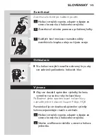 Preview for 143 page of Philips HQ7150 User Manual