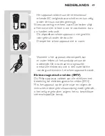 Preview for 47 page of Philips HQ7200 User Manual