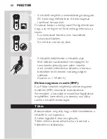 Preview for 58 page of Philips HQ7310 User Manual