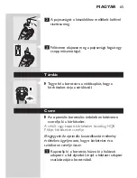 Preview for 63 page of Philips HQ7310 User Manual