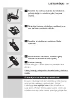 Предварительный просмотр 87 страницы Philips HQ7310 User Manual