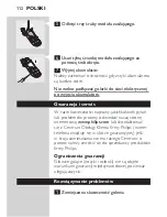 Preview for 110 page of Philips HQ7310 User Manual