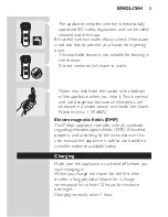 Предварительный просмотр 3 страницы Philips HQ7360 User Manual