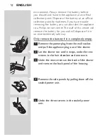 Предварительный просмотр 10 страницы Philips HQ7360 User Manual