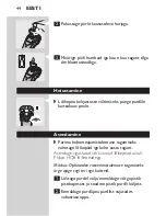 Предварительный просмотр 42 страницы Philips HQ7360 User Manual