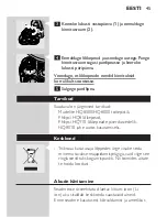 Предварительный просмотр 43 страницы Philips HQ7360 User Manual