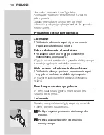 Предварительный просмотр 106 страницы Philips HQ7360 User Manual