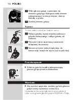 Предварительный просмотр 110 страницы Philips HQ7360 User Manual