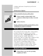 Preview for 41 page of Philips HQ7760 User Manual