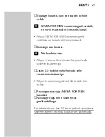 Preview for 65 page of Philips HQ7760 User Manual