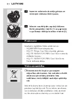 Preview for 82 page of Philips HQ7760 User Manual