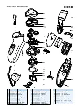 Preview for 2 page of Philips HQ7820 Service Manual