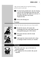 Предварительный просмотр 7 страницы Philips HQ7820 User Manual