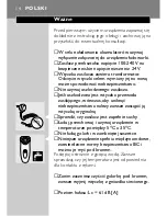 Предварительный просмотр 12 страницы Philips HQ7820 User Manual