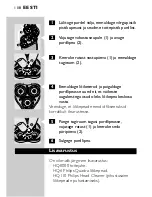 Предварительный просмотр 106 страницы Philips HQ7820 User Manual