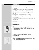 Предварительный просмотр 111 страницы Philips HQ7820 User Manual