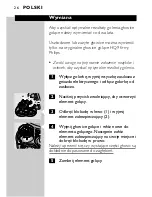 Preview for 24 page of Philips HQ8160 User Manual