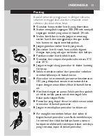 Preview for 17 page of Philips HQ8160CC User Manual