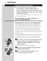 Preview for 22 page of Philips HQ8160CC User Manual