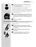 Preview for 27 page of Philips HQ8160CC User Manual