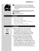 Preview for 29 page of Philips HQ8160CC User Manual
