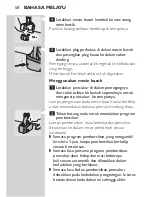 Preview for 56 page of Philips HQ8160CC User Manual