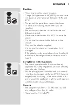 Preview for 3 page of Philips HQ8200 Manual