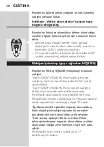 Preview for 36 page of Philips HQ8200 Manual