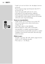 Preview for 48 page of Philips HQ8200 Manual