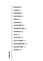 Preview for 1 page of Philips HQ8830 Manual