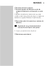 Preview for 31 page of Philips HQ8830 Manual