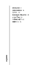 Philips HQ9090 User Manual preview