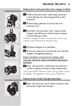 Preview for 43 page of Philips HQ9090 User Manual