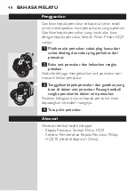 Preview for 46 page of Philips HQ9090 User Manual