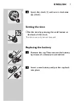 Предварительный просмотр 5 страницы Philips HQ9140 User Manual