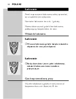 Предварительный просмотр 16 страницы Philips HQ9140 User Manual